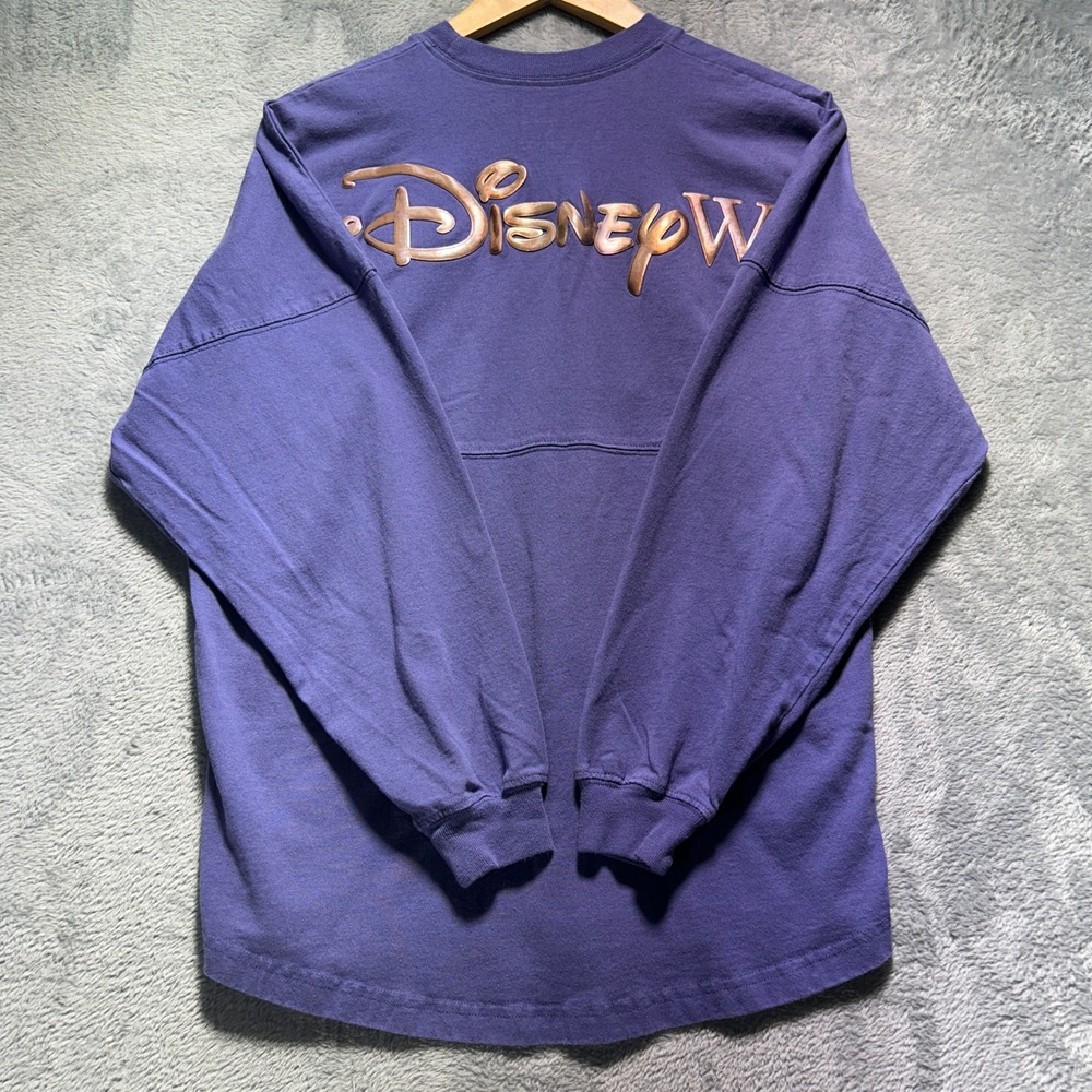 Disney Spirit Jersey Walt Disney World 50th Anniversary Purple Rose Gold Small